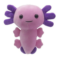 Cozy Noxxiez AX004 Axolotl fialový - vodní dráček plyšový 21 cm