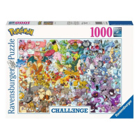 Puzzle Ravensburger Pokémon Challenge - 1000 dílků