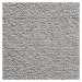 Metrážový koberec GLOSSY stříbrný