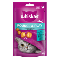 Whiskas Snacks Pounce & Play - kuřecí (8 × 45 g)