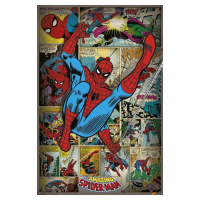 Plakát, Obraz - MARVEL COMICS - spider man ret, (61 x 91.5 cm)