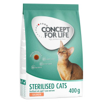 Concept for Life Sterilised Cats losos - 400 g