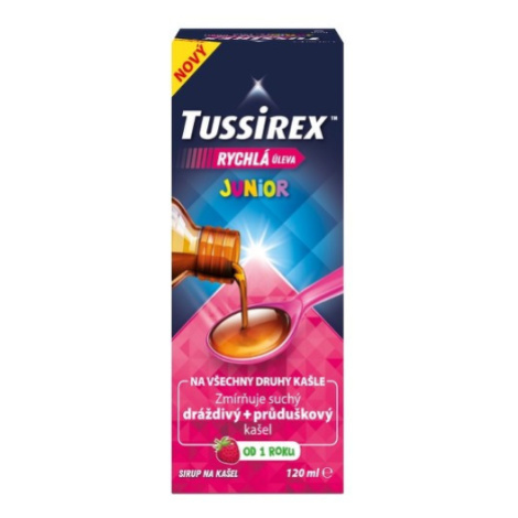 Tussirex Junior sirup na kašel 120ml