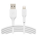Belkin BOOST Charge Lightning/USB-A kabel, 2m, bílý