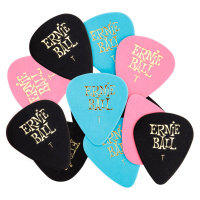 Ernie Ball 9176 Cellulose Picks Thin Assorted 12-Pack