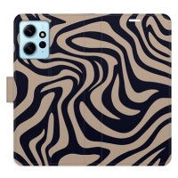 iSaprio Flip pouzdro Zebra Black 02 pro Xiaomi Redmi Note 12 5G