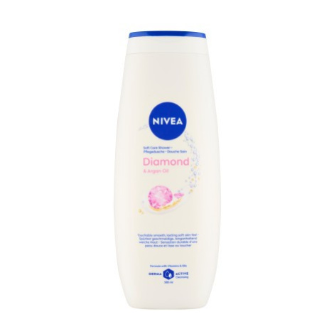 Nivea Diamond & Argan Oil Pečující sprchový gel 500 ml