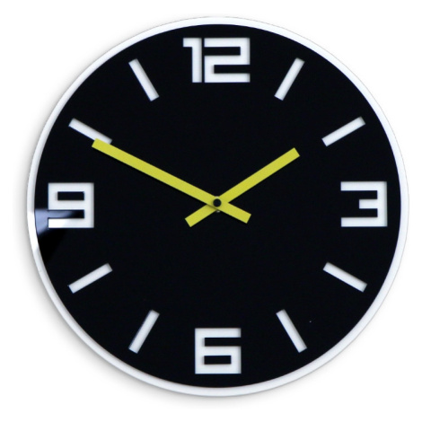 ModernClock Nástěnné hodiny Dixon černé