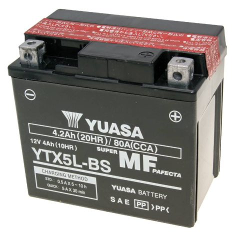 Baterie Yuasa YTX5L-BS bezúdržbová YS18960