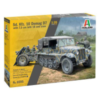 Model Kit military 6595 - Sd. Kfz. 10 Demag with Le. IG18 and Crew (1:35)
