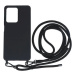 TopQ Kryt Simple Xiaomi Redmi Note 12 Pro 5G černý se šňůrkou 111333