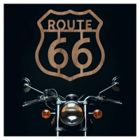 Retro obraz na zeď - Route 66