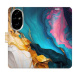 iSaprio Flip pouzdro Colourful Marble pro Honor 200 Pro