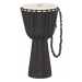 Meinl HDJ3-XL Rope Tuned Headliner Wood Djembe 13”- Black River