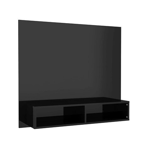 SHUMEE nástěnná černá, vysoký lesk 102 × 23,5 × 90cm