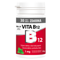 Vita B12 1mg žvýkací tbl.100+30