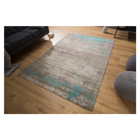 Estila Designový vintage koberec Adassil v hnědo-modrém provedení 240x160cm