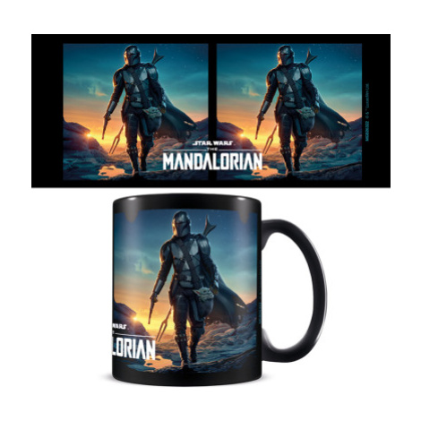 Hrnek barevný Mandalorian (Nightfall), 315 ml