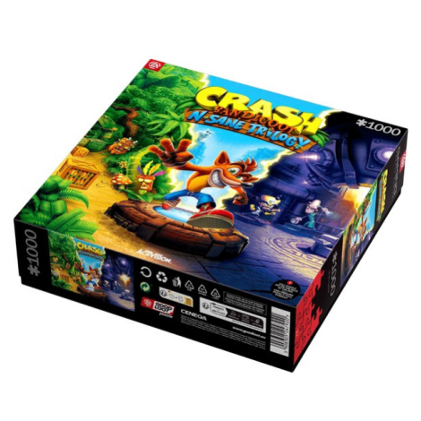 Gaming Puzzle: Crash Bandicoot N. Sane Trilogy (1000) Good Loot