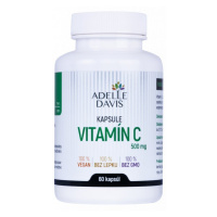 Adelle Davis Vitamín C, 1000 mg, 60 kapslí