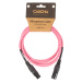 Cascha Standard Line Mic Cable Pink 2m