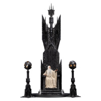 Socha Weta Workshop The Lord of the Rings - Saruman the White on Throne 1/6 scale