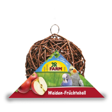 JR Farm Birds proutěný míček s ovocem