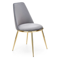HALMAR Designová židle GLAMOUR K460 šedá