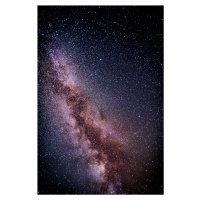 Umělecká fotografie Details of Milky Way of St-Maria with lilac-blue graded II, Javier Pardina, 