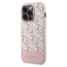 Guess PU G Cube MagSafe kryt iPhone 13 Pro Max růžový