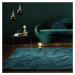 Flair Rugs koberce Kusový koberec Moderno Shard Teal - 120x170 cm