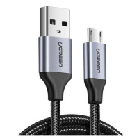 Kabel USB-Micro USB UGREEN QC 3.0 2.4A 1,5 m (černý)