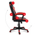 Herní židle Force - 2.5 červená