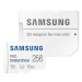 Samsung micro SDXC 256GB PRO Endurance + SD adaptér