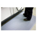 COBA Protiúnavová rohož Orthomat®, PVC s drsným povrchem, výška 9 mm, 18300 x 900 mm, šedá
