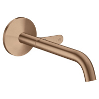 Umyvadlová baterie Hansgrohe One brushed red gold 48112310