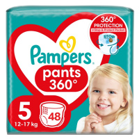 Pampers Pants 5 plenkové kalhotky 12-17kg 48ks