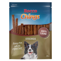 Rocco Chings Strings - výhodné balení - 4 x jehněčí 200 g