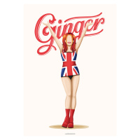Ilustrace Ginger Spice, Nour Tohme, 30x40 cm