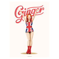 Ilustrace Ginger Spice, Nour Tohme, 30 × 40 cm