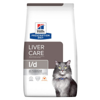 Hill's Prescription Diet l/d Liver Care s kuřecím - 1,5 kg