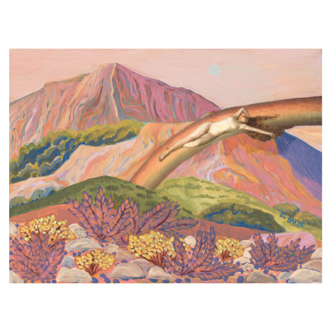 Ilustrace Naked hill, Eleanor Baker, (40 x 30 cm)