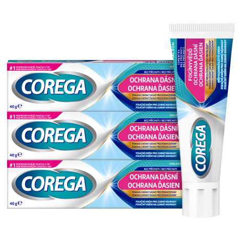 Corega Ochrana dásní fixační krém 3x40 g