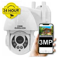 Kamera Pro Monitorování Domu Na Dvůr Wifi 3MPX Full Hd Venkovní Detektor