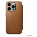 Nomad Modern Leather Folio iPhone 15 Pro english tan