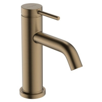 Ventil umyvadlový Hansgrohe Tecturis S bez výpusti kartáčovaný bronz 73313140