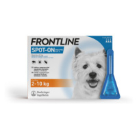 Frontline Spot On Dog 2-10kg pipeta 3x0.67ml