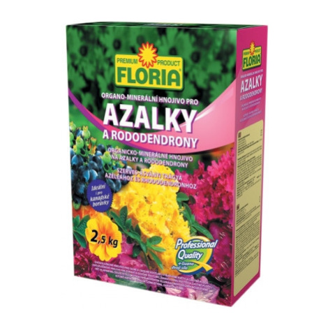 AGRO CS FLORIA Organominerální hnojivo pro azalky a rod. 2,5 kg