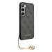 Guess GUHCS23SGF4GGR hard silikonové pouzdro Samsung Galaxy S23 5G grey 4G Charms Collection