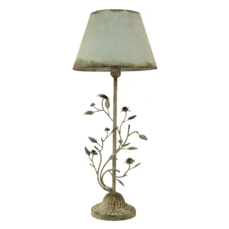 Vintage stolní lampa s růžemi – 33x79 cm Clayre & Eef